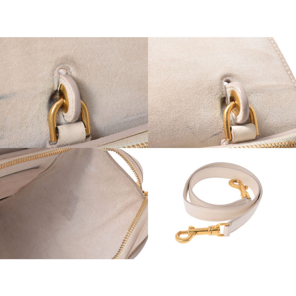 Celine white leather belt bag - Picture 9 of 11